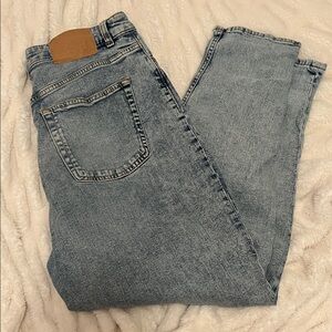 H&M Light Blue Straight Jeans